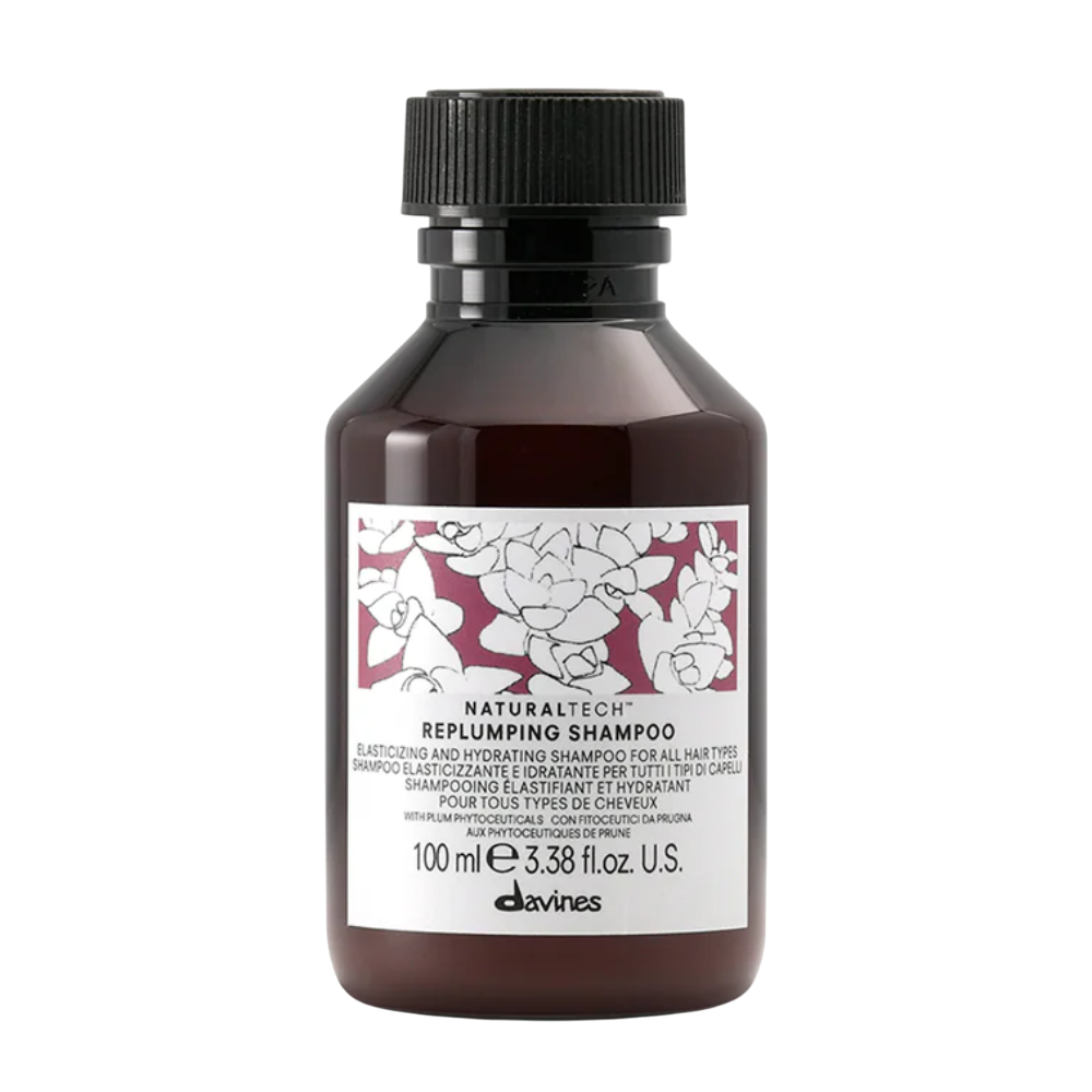 DAVINES Replumping Shampoo 100ml - Зволожувальний шампунь для ущільнення волосся DAVINES Replumping Shampoo 100ml - Зволожувальний шампунь для ущільнення волосся